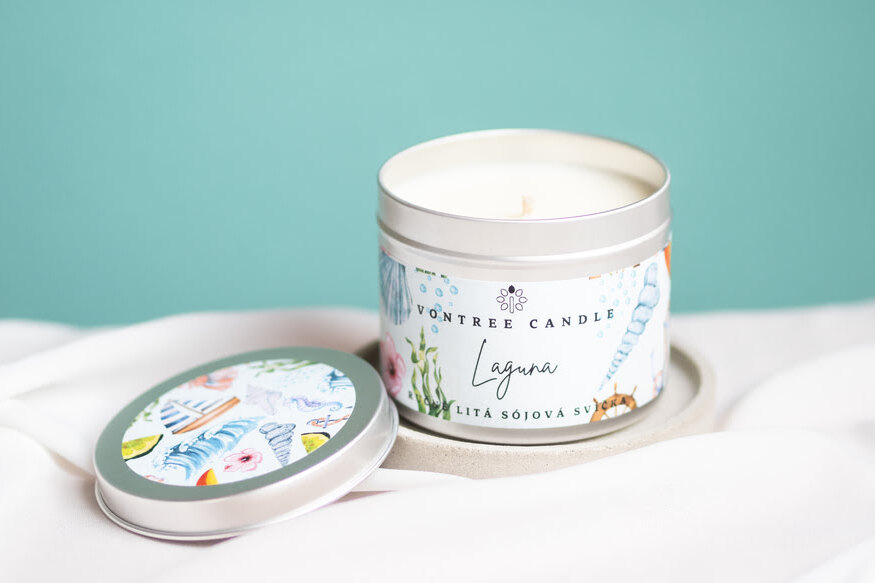 sojova svicka s vuni more tip na darek k narozeninam unisexova bytova vune firemni darek